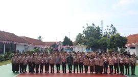 Suasana Perkemahan Satya Bhakti Pemasyarakatan 2025 yang digelar di Lapas Kelas IIA Serang. (Istimewa)