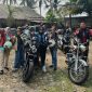 Ketua Fraksi PAN DPRD Kabupaten Serang Desi Ferawati saat touring Sumringah club ke pantai Anyer Kabupaten Serang