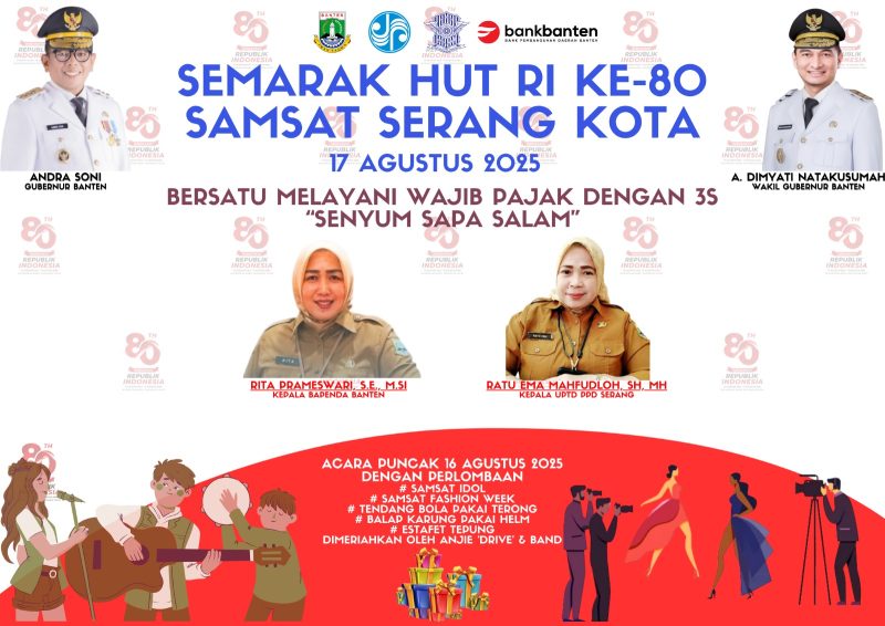 Samsat Serang Bakal Adakan Lomba Menarik dan Unik, Begini Cara Daftarnya Disini, Wajib Pajak Segera Merapat