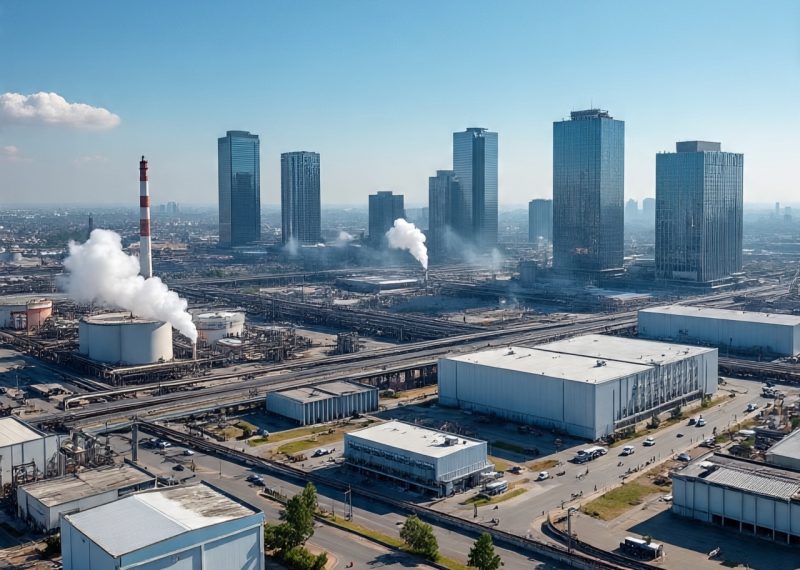 Ilustrasi Industri. (Dok. TotalBanten.com)