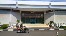 Gedung DPRD Kabupaten Serang. (Foto: Ipung)