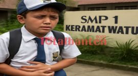Ilustrasi Dugaan Keracunan Makanan di SMPN 1 Kramatwatu, Kabupaten Serang. (Dok. TotalBanten.com)