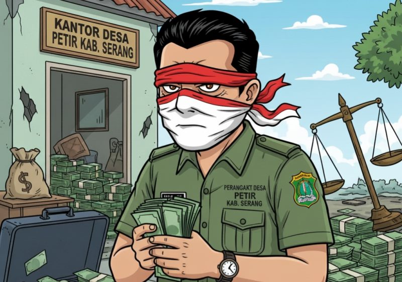 Ilustrasi Perangkat Desa Petir (FOTO: Gemini AI)