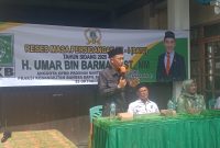 Anggota DPRD provinsi Banten,Umar Barmawi, Janji Tindak Cepat Aspirasi Warga Kampung Pasar, Desa Baros, Kecamatan Baros.