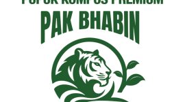 Logo Pupuk Kompos 'Pak Bhabin' (Foto. Istimewa)