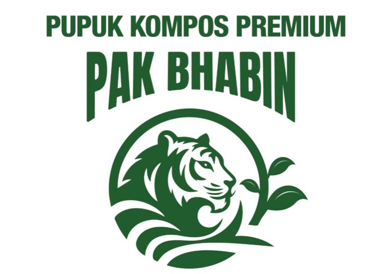 Logo Pupuk Kompos 'Pak Bhabin' (Foto. Istimewa)