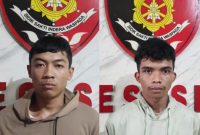 Dua Pelaku Begal yang Diringkus Tim Resmob Polres Serang. (Istimewa)