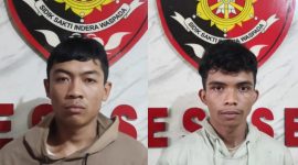 Dua Pelaku Begal yang Diringkus Tim Resmob Polres Serang. (Istimewa)