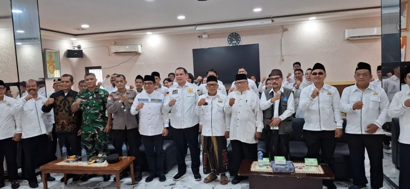 Wali Kota Serang Budi Rustandi membuka secara resmi Diklat Kader Kerukunan Umat Beragama yang digagas FKUB Kota Serang di Kebun Kebangsaan, Walantaka.