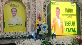 Teguh Ista'al Resmi Terpilih secara Aklamasi Sebagai Ketua DPD Partai Golongan Karya (Golkar) Pada Musyawarah Daerah (Musda) Ke IV Kota Serang.