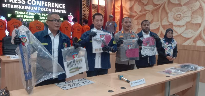 Geng Spesialis Curanmor Pickup berhasil diringkus Kapolda Banten!!!