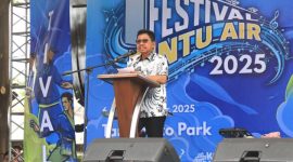 Wali Kota Tangerang, Sachrudin saat memberikan sambutan. (Dok)