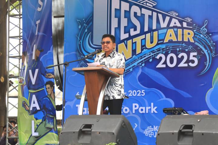 Wali Kota Tangerang, Sachrudin saat memberikan sambutan. (Dok)