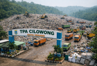 Tangerang Selatan Resmi Jalin Kerja Sama Dengan Pemkot Serang Dalam Pengelolaan Sampah di TPA Cilowong.