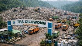 Tangerang Selatan Resmi Jalin Kerja Sama Dengan Pemkot Serang Dalam Pengelolaan Sampah di TPA Cilowong.