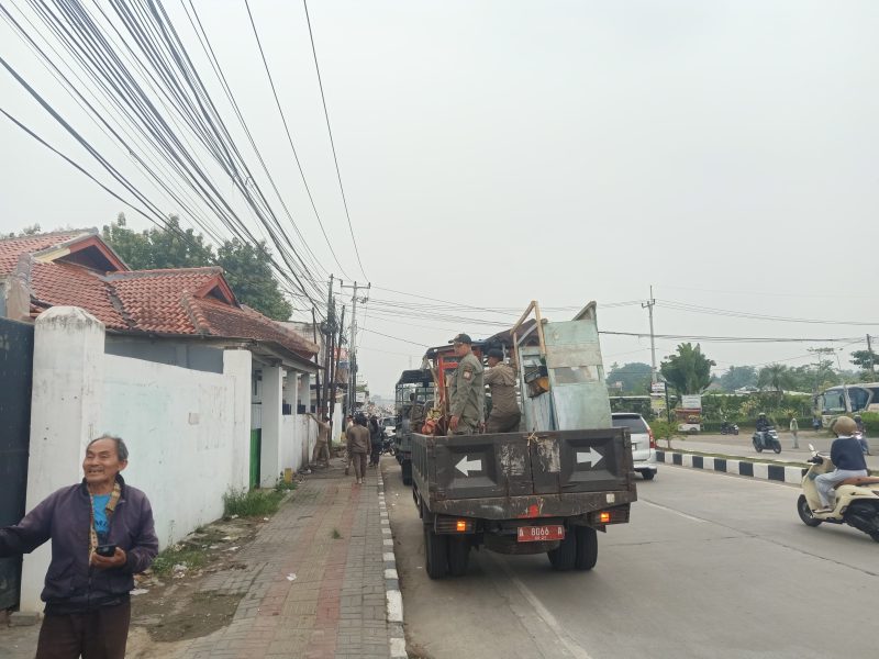 Operasi Satuan Polisi Pamong Praja Kota Serang Labrak Aturan Surat Edaran Operasi!!