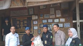 Dinas Ketahanan Pangan Salurkan Bantuan Pangan Dalam Rangka Penanganan Kerawanan Pangan dan Gizi di Kecamatan Leuwidamar Kabupaten Lebak