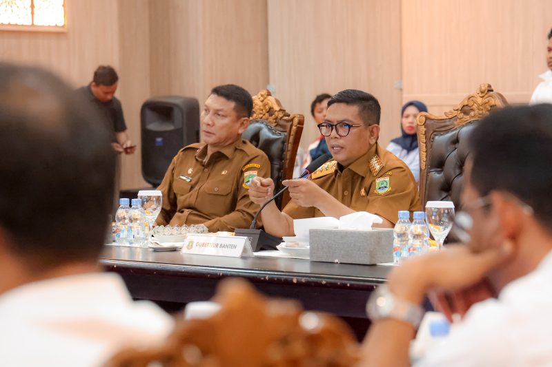 Pemerintah Provinsi Banten Mendesak Singkronisasi Dalam Penanganan Banjir.