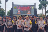 Kapolda Banten Junjung Tinggi Nilai Kemanusiaan, Lepas 100 Personel Brimob Ke Aceh.