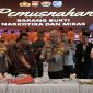 Kapolda Banten Musnahkan Barang Bukti Narkoba dan Minuman Keras ( Miras ) Menjelang Tahun Baru 2025.