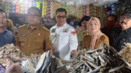 Gubernur Banten dan Bupati Serang Sidak Harga Bahan Pokok di Pasar Ciruas