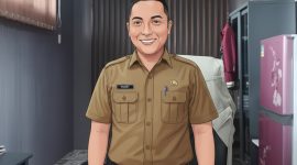 Anime Kepala Bapenda Kota Serang, Hari W Pamungkas. (GeminiAI)