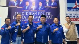 Dewan Pimpinan Cabang ( DPC ) Partai Demokrat Dongkrak Peningkatan Kopetensi Akar Rumput Pengurus Lewat Pendidikan Politik.