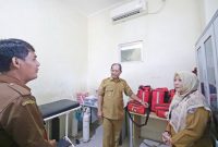 Wakil Bupati Serang, Najib Hamas memastikan Nataru aman. (dok)