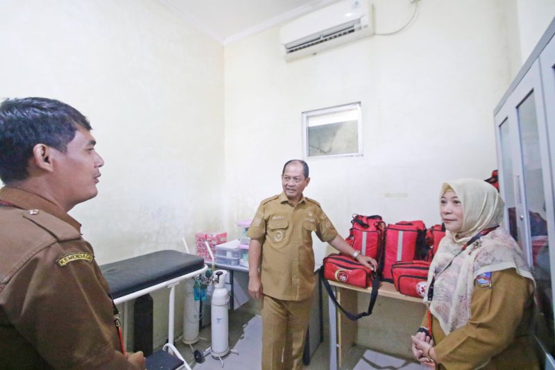 Wakil Bupati Serang, Najib Hamas memastikan Nataru aman. (dok)