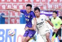 Liga 1; Persita Tangerang Vs Persik Kediri Babak Pertama Berakhir Imbang. (Dok)