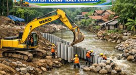 Roby Cahyadi Patahkan Tudingan Korupsi Proyek Turap Kali Cibenda, dengan Transparansi Dokumen SBU!