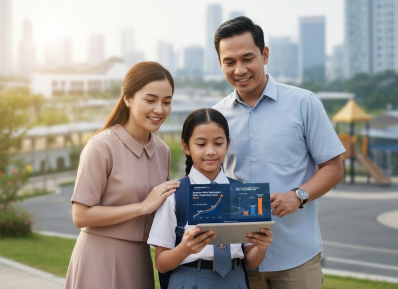 Ilustrasi IPM Kota Tangerang. (Gemini.AI)