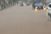 Kabupaten Serang di Guyur Hujan, Empat Kecamatan Terendam Banjir.
