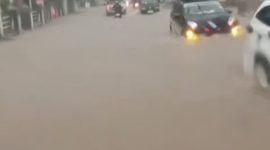 Kabupaten Serang di Guyur Hujan, Empat Kecamatan Terendam Banjir.