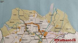 Peta Pola Ruang Serang Utara. (Dok. Total Banten)