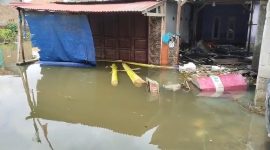 Suasana Banjir di wilayah Kabupaten Serang (Dok: Totalbanten).