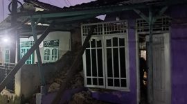 Rumah warga Runtuh menimpa Lansia 80 Tahun di Kelurahan Kaligandu, Kecamatan Serang, Kota Serang, Minggu (1/2) Doc. (Ist/Totalbanten)