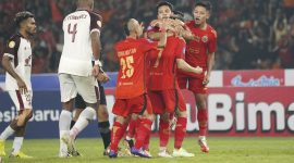 Persija Jakarta Berhasil Curi Poin, Setelah Mengalahkan PSM 2-1 di Jakarta.