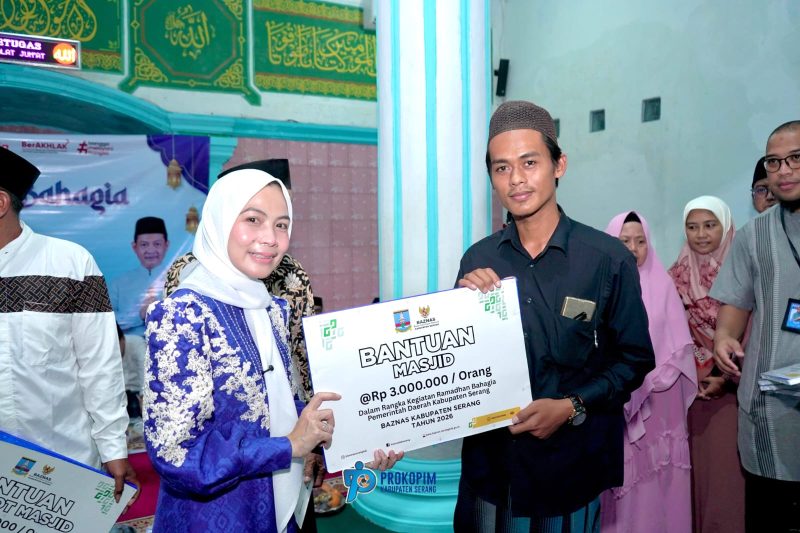 Safari Ramadan Pemerintah Kabupaten Serang Sasar 10 Kecamatan, Salurkan Bantuan untuk Yatim dan Lembaga Keagamaan 