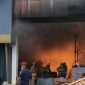 Kebakaran terjadi di gudang PT Biotek, Tangerang Selatan. (Dok)
