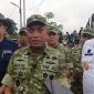 Komandan Korem (Danrem) 052/Wijayakrama, Brigjen TNI Faisal Rizal saat memberikan keterangan pers. (Dok)