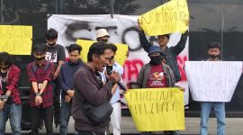 Peringatan Hari Pers Nasional Diwarnai Unjuk Rasa Wartawan, Desak Hentikan Intimidasi Terhadap Pers.