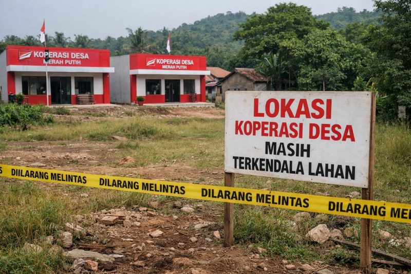 Ilustrasi Koperasi Desa Merah Putih.