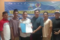 Agus Irawan Resmi Telah Menyerahkan Berkas Bakal Calon Ketua KONI Kabupaten Serang, (dok;Ipung)