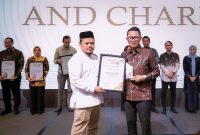 Anggota DPRD Kabupaten Serang dari Fraksi Gerindra, Ahmad Muhibbin, di Ganjar Ekbispar Award 2026, (Doc).