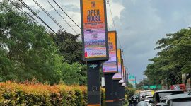 Tiang reklame di Tangsel, (Doc)