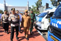 Kapolda Banten, Irjen Pol Hengky Kurniawan saat Meninjau Kesiapan Operasi Ketupat. (Dok)