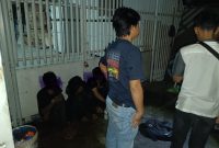 Polisi mengamankan empat wisatawan pelaku pencurian di Kramatwatu, Doc:(Dir/Totalbanten.com)