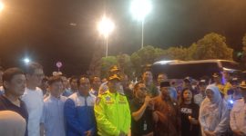 Kapolres Serang Melepas Keberangkatan 4.900 Pemudik Gratis PT Nikomas Gemilang Tahun 2026