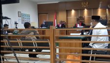 Suasana Sidang Mar-Up PDAM Lebak di PN Serang, Dok (Dir/Totalbanten.com)